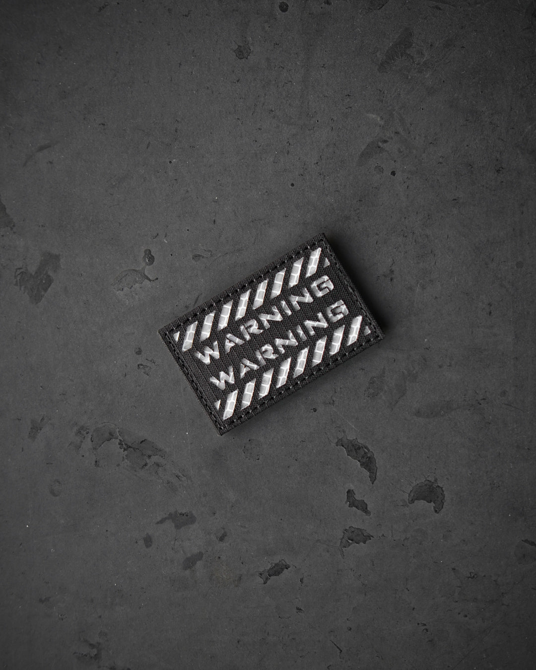 WARNİNG PATCH - 5X8 -BEYAZ