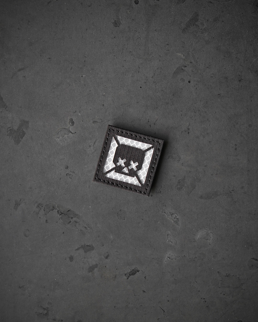 SKULL PATCH 5X5 BEYAZ