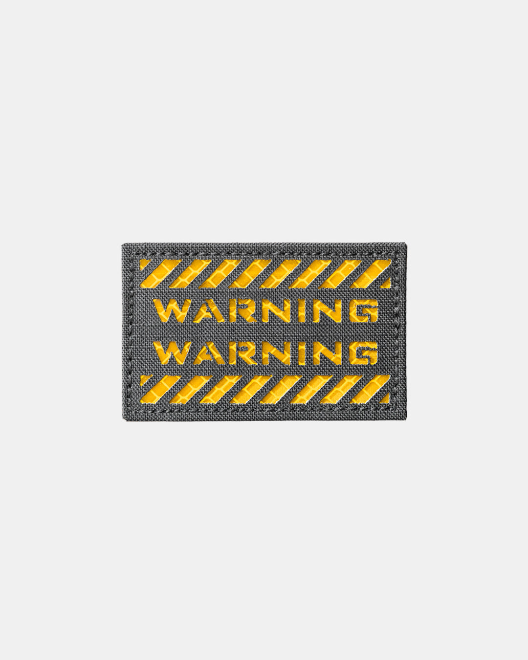 WARNİNG PATCH - 5X8 -SARI
